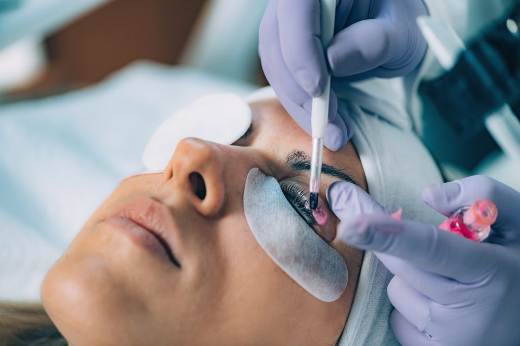 Eyelash Lifting, Professional Procedure
