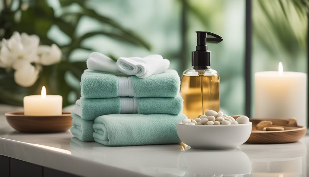 Bilde som illustrerer etterbehandling og hudpleie av barbering.
