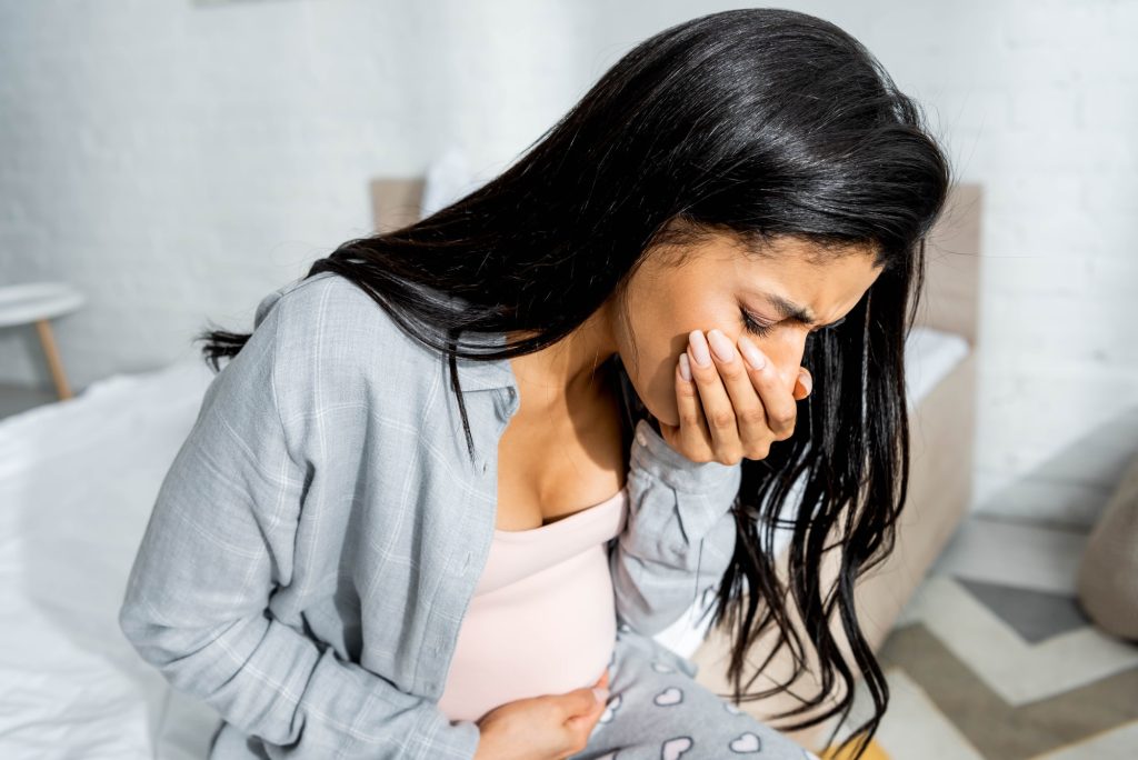 Noen mennesker med fibromyalgi opplever kvalme som et symptom.