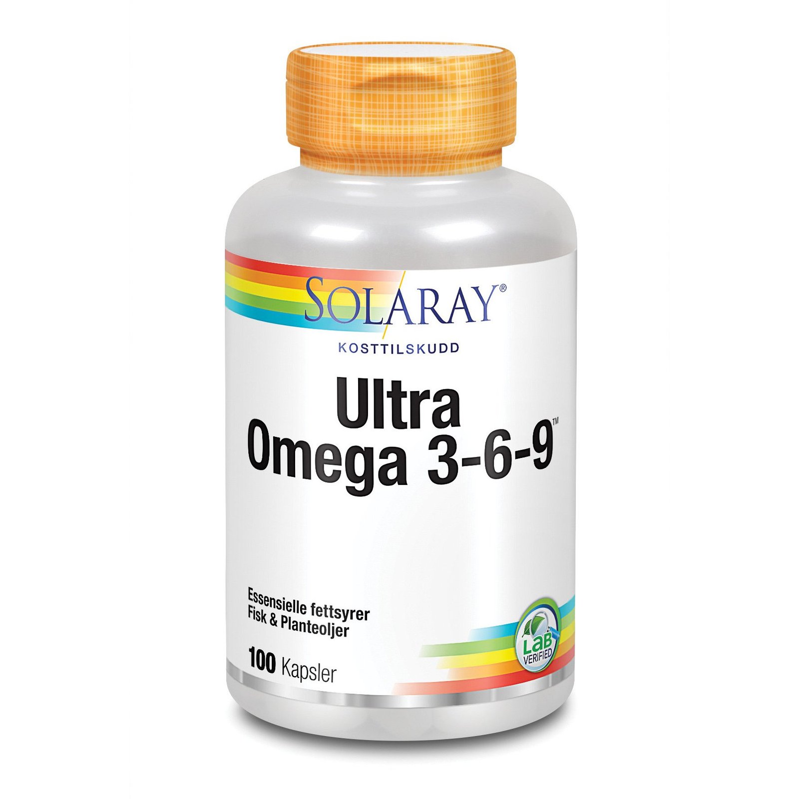 Solaray ultra omega 3-6-9 100 kapsler-velbehag